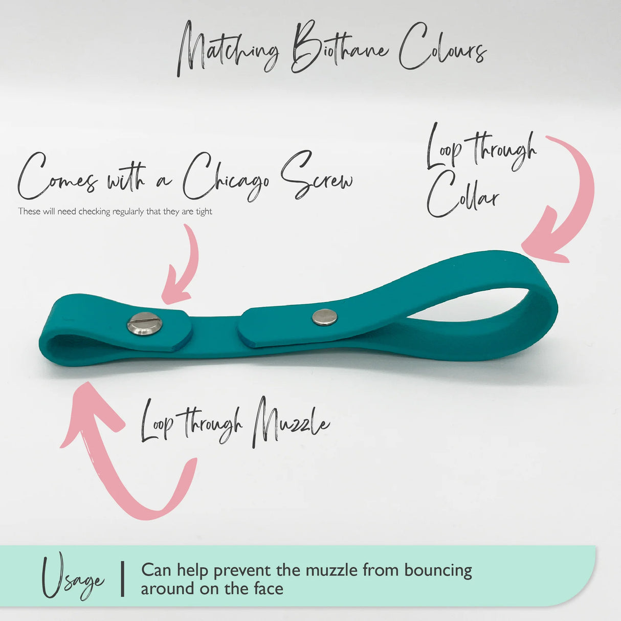 Biothane Chin Loop