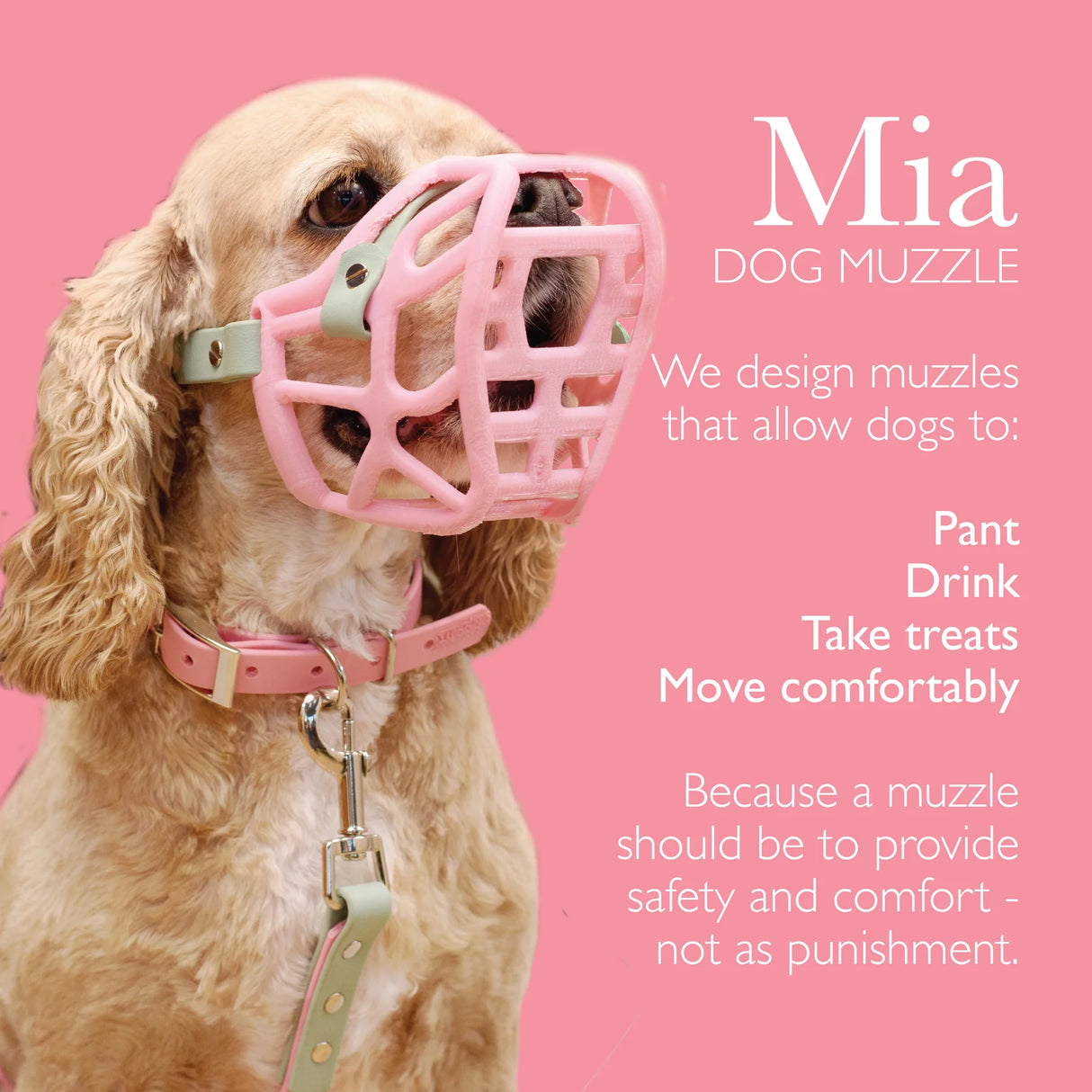 Mia Muzzle (COMING SOON Sept 2026) Price TBC
