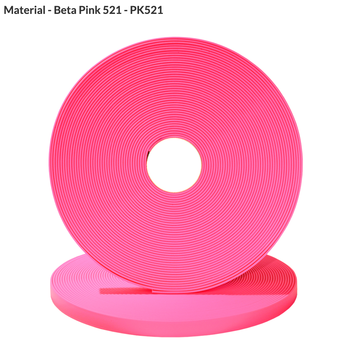 16mm Wide, Super Heavy Beta Coated Biothane (Beta 520) Multiple Colours