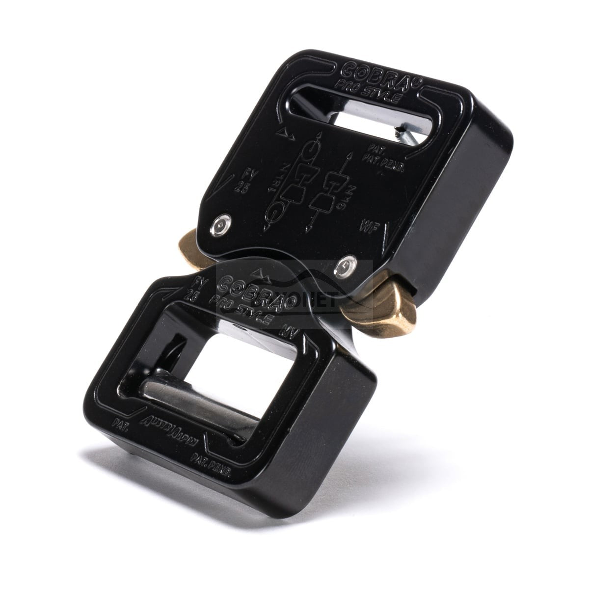 COBRA QUICK RELEASE BIOTHANE DOG COLLAR 9KN 25MM WIDE