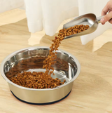 No Slip Stainless Steel Dog Food Bowl 2L