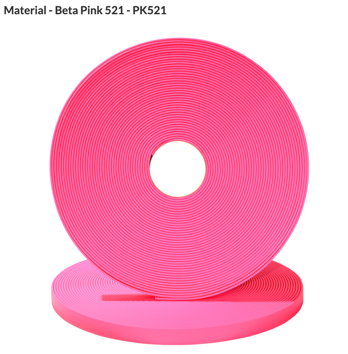 16mm Wide, Super Heavy Beta Coated Biothane (Beta 520) Multiple Colours