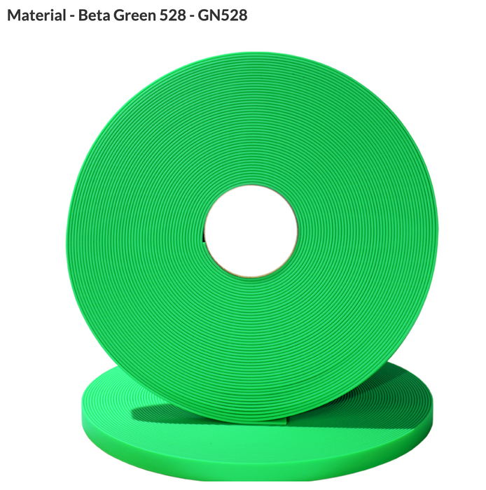 16mm Wide, Super Heavy Beta Coated Biothane (Beta 520) Multiple Colours