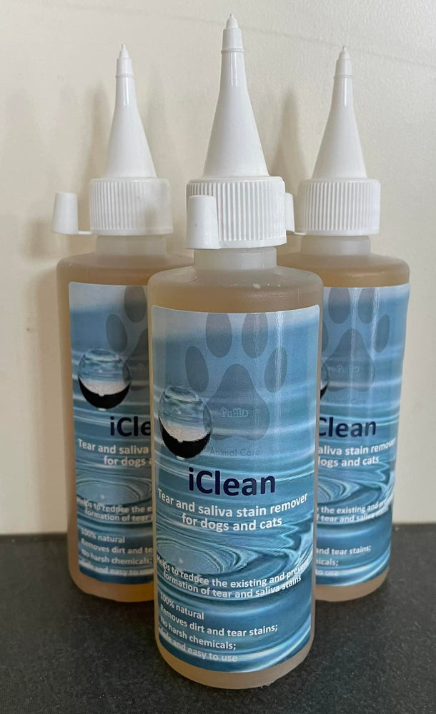 iClean Tear and Saliva stain remover for Cats and Dogs 125ml