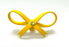 Yellow Biothane bows